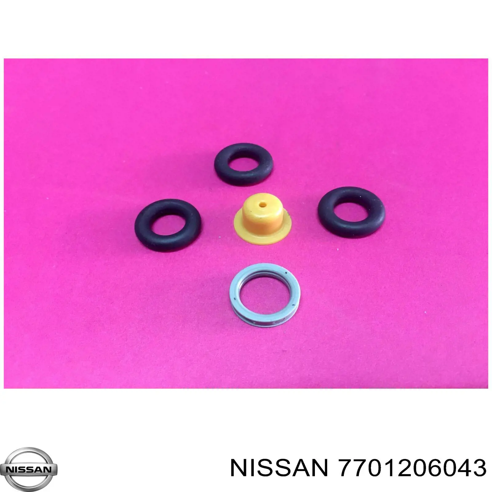 Compre 7701206043 Nissan/Infiniti Anel (arruela) do injetor de ajuste