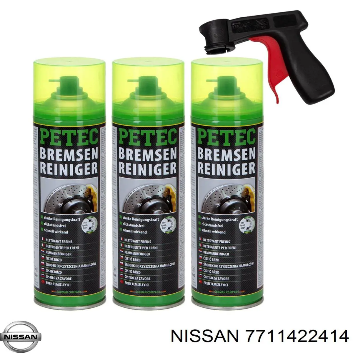 7711226128 Nissan/Infiniti Limpador dos sistemas de frenagem