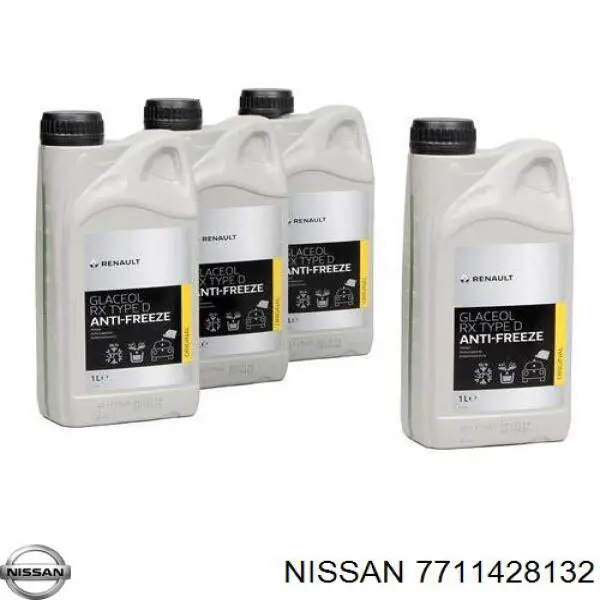 Fluido de esfriamento Nissan/Infiniti 7711428132 preço, a partir de 10,04 USD