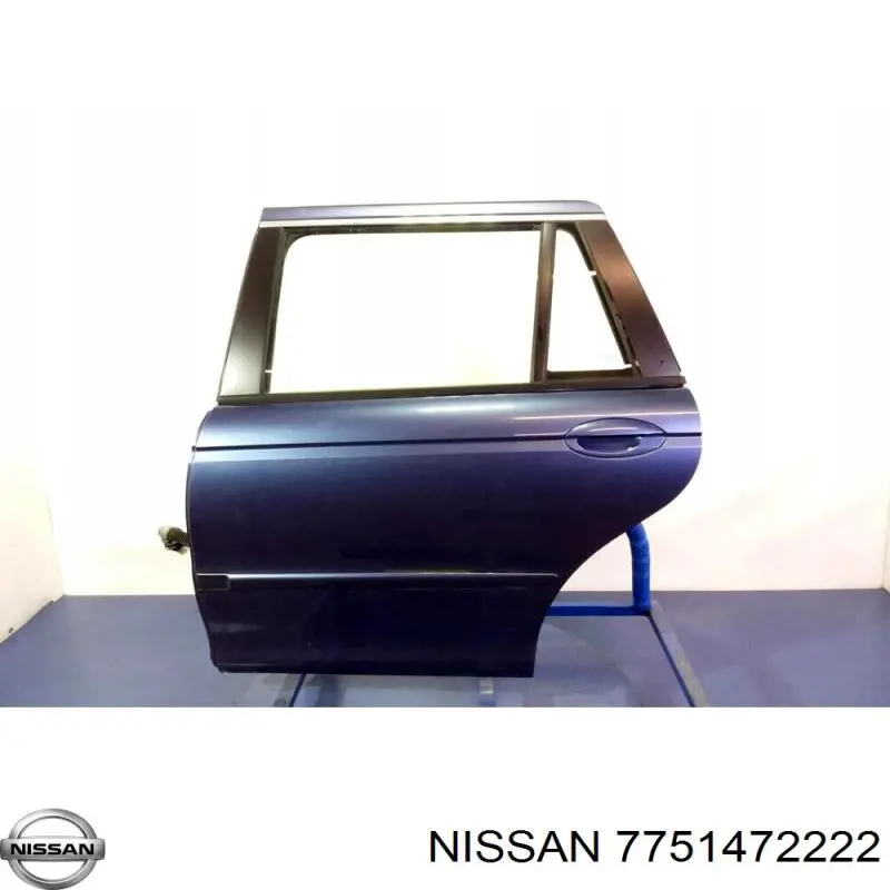 Compre 7751472222 Nissan/Infiniti Porta batente traseira esquerda de furgão