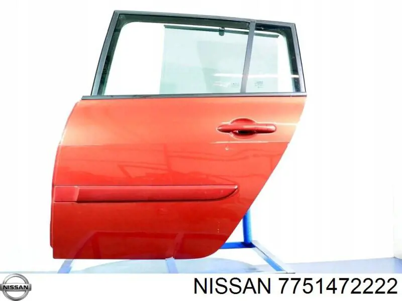 Porta batente traseira esquerda de furgão Nissan/Infiniti 7751472222 preço, a partir de 279,22 USD