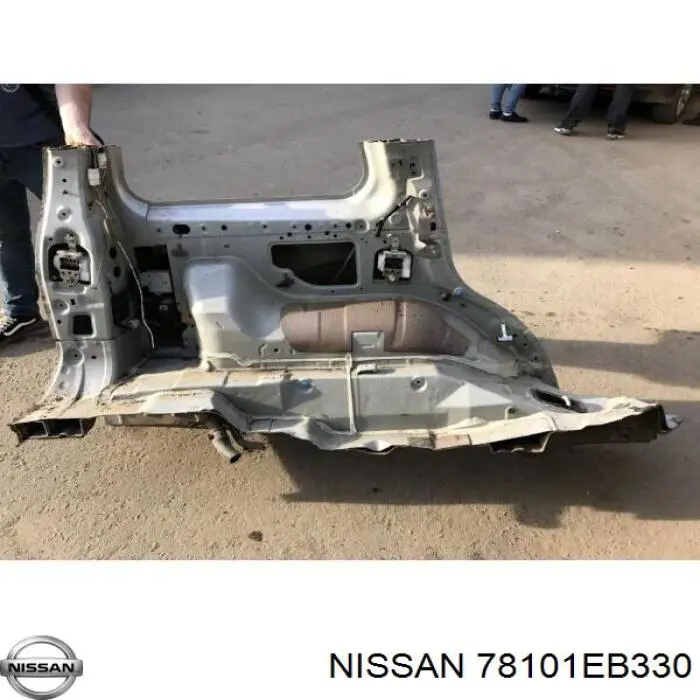 78101EB330 Nissan/Infiniti Pára-lama traseiro esquerdo
