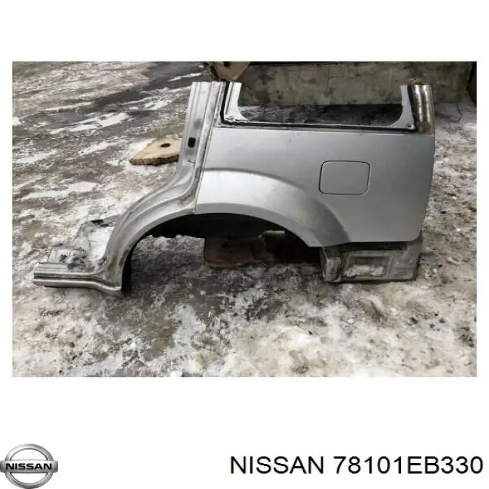 Pára-lama traseiro esquerdo Nissan/Infiniti 78101EB330 preço, a partir de  