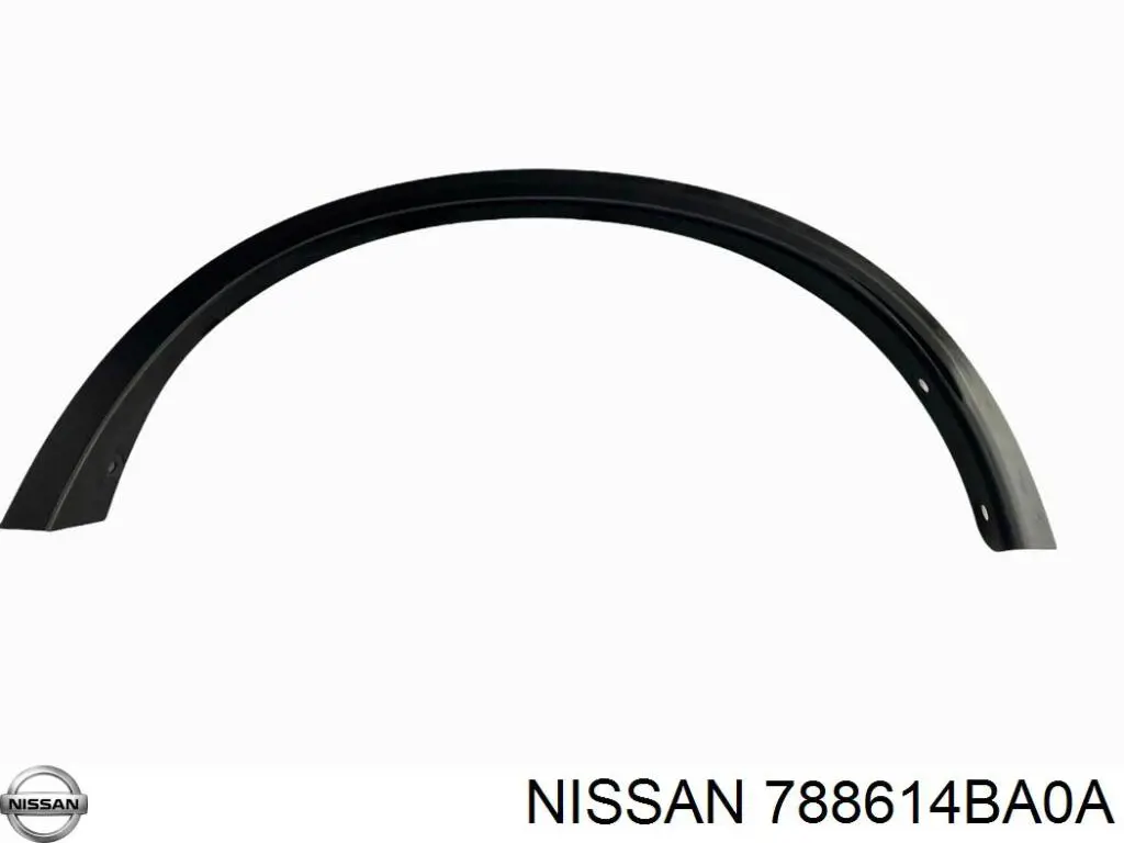 Expansor esquerdo (placa sobreposta) de arco do pára-lama traseiro Nissan/Infiniti 788614BA0A preço, a partir de 82,38 USD