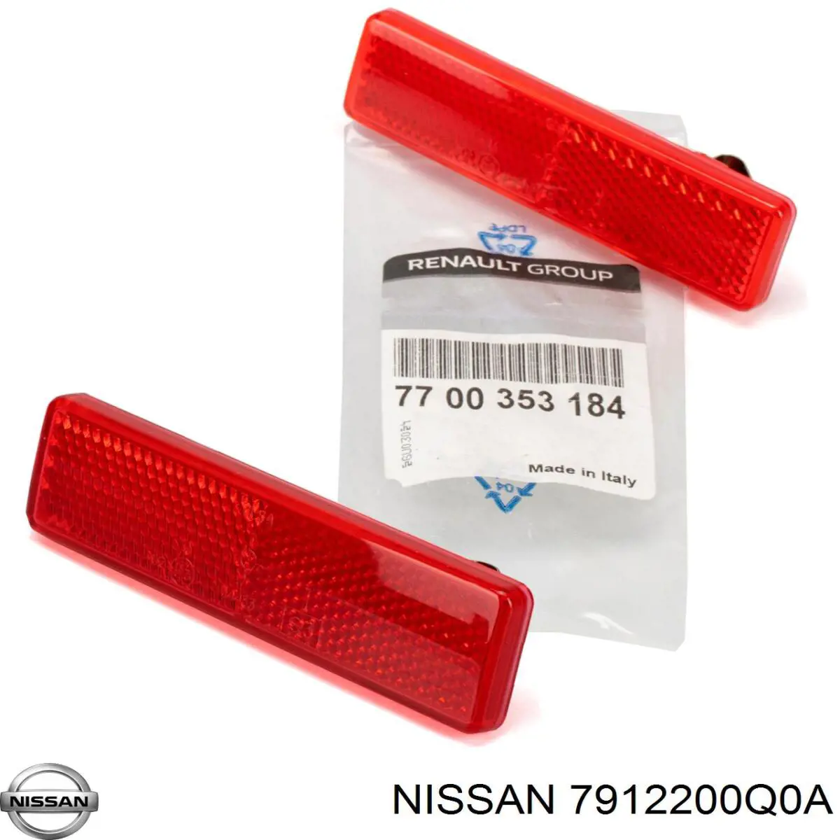 Reforçador do pára-choque traseiro 7911300Q0B Nissan/Infiniti
