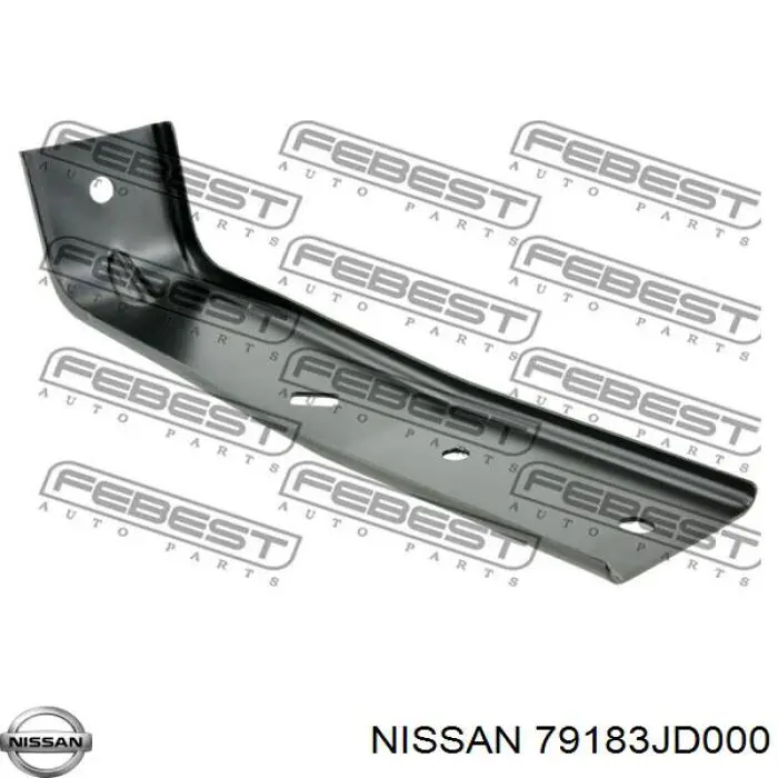Consola central do pára-choque dianteiro Nissan/Infiniti 79183JD000 preço, a partir de 11,79 USD