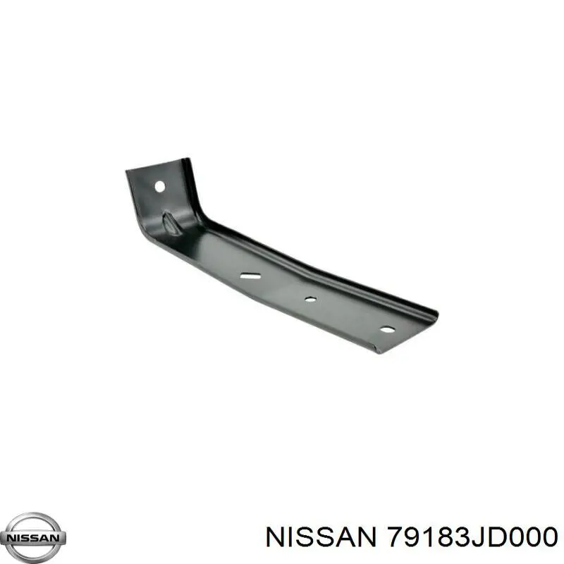 79183JD000 Nissan/Infiniti Consola central do pára-choque dianteiro
