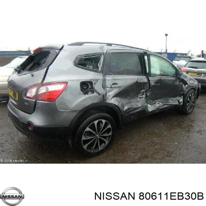 Compre 80611EB30B Nissan/Infiniti Suporte de maçaneta externa da porta dianteira esquerda