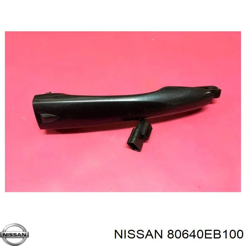 80640EB100 Nissan/Infiniti Maçaneta externa da porta dianteira