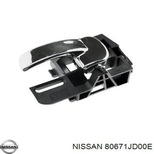 Maçaneta interna esquerda da porta dianteira Nissan/Infiniti 80671JD00E preço, a partir de 23,66 USD