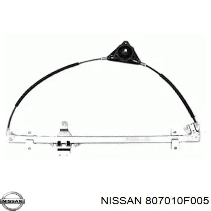 Mecanismo de acionamento de vidro da porta dianteira esquerda Nissan/Infiniti 807012X005 preço, a partir de 136,72 USD