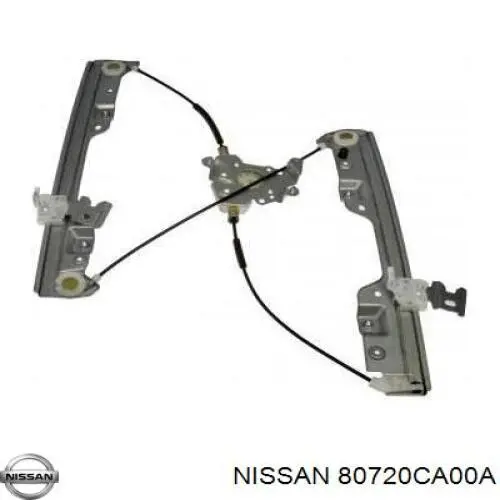 Mecanismo de acionamento de vidro da porta dianteira direita para Nissan Murano  Z50