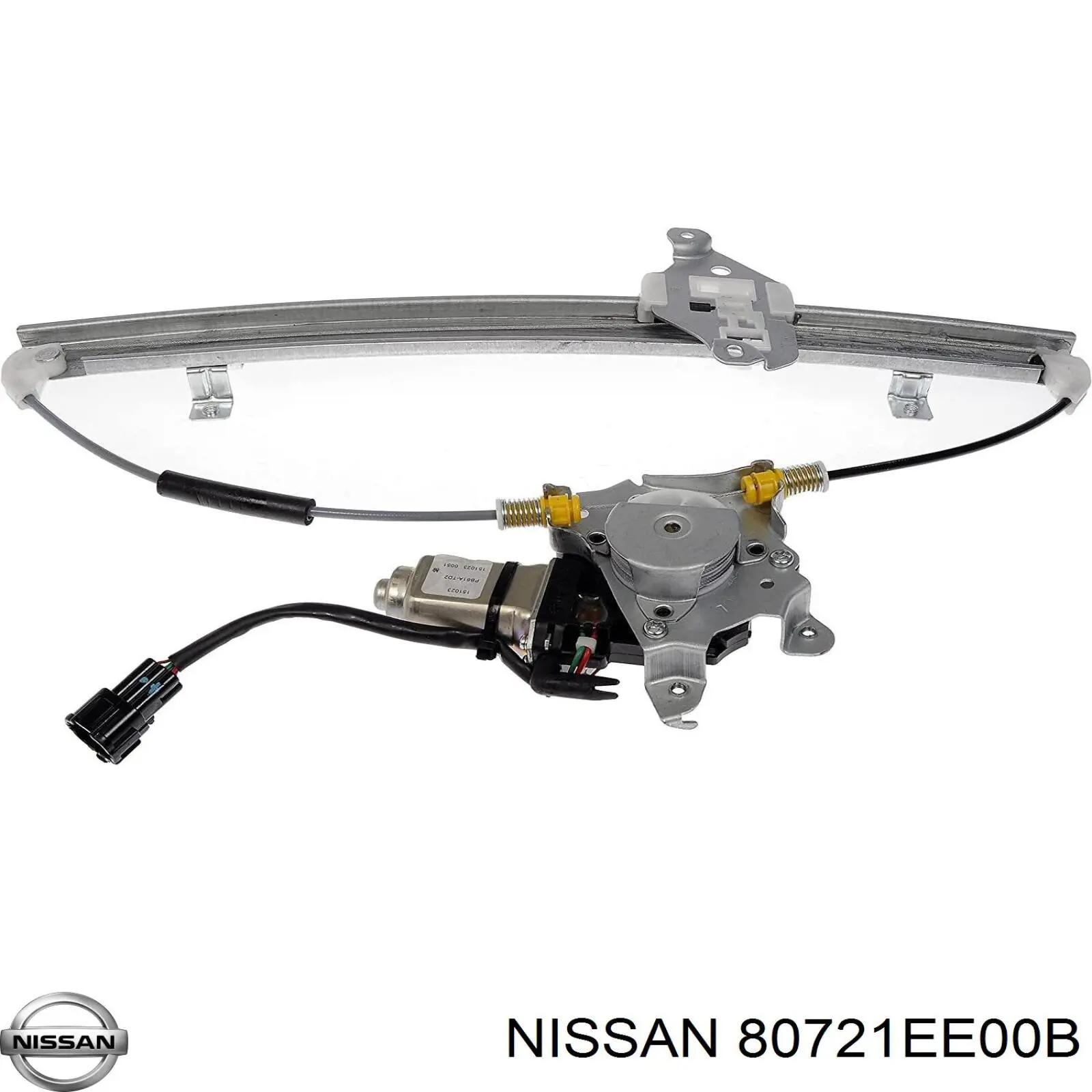Mecanismo de acionamento de vidro da porta dianteira esquerda para Nissan Tiida  C11X