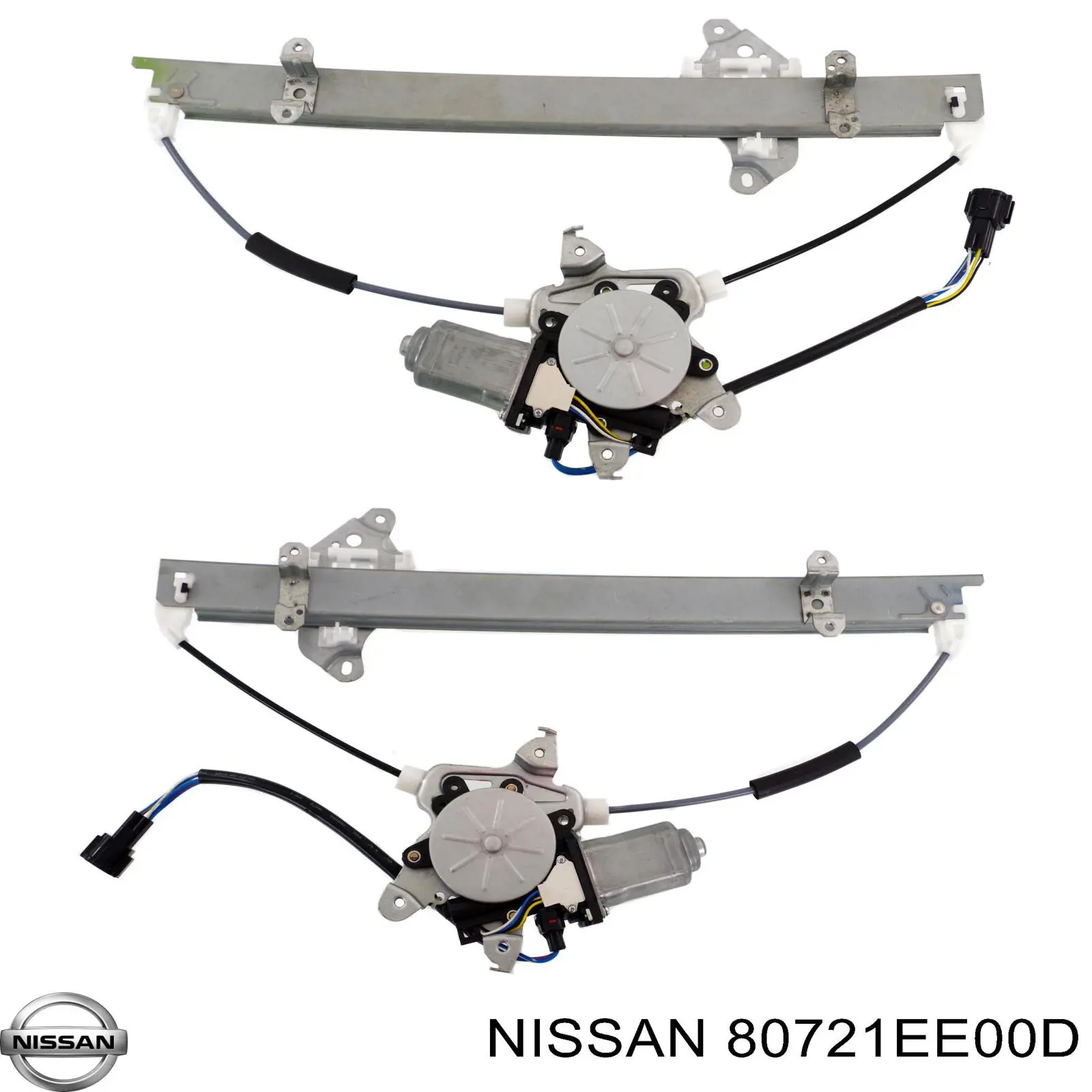 Mecanismo de acionamento de vidro da porta dianteira esquerda Nissan Tiida  C11X