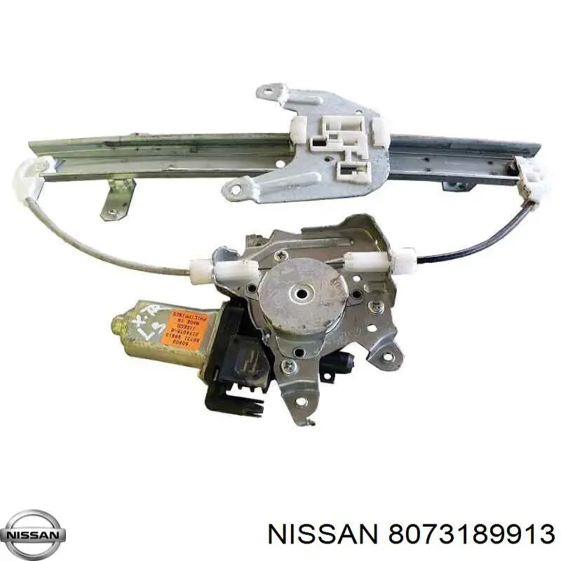 8073189912 Nissan/Infiniti Motor de acionamento de vidro da porta traseira esquerda