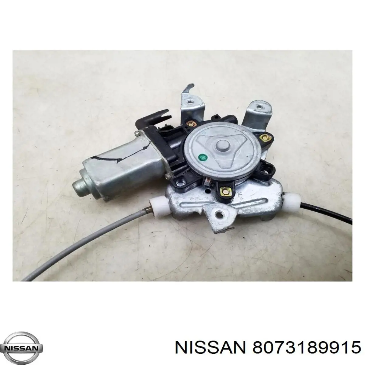 Compre 8073189915 Nissan/Infiniti Motor de acionamento de vidro da porta traseira esquerda