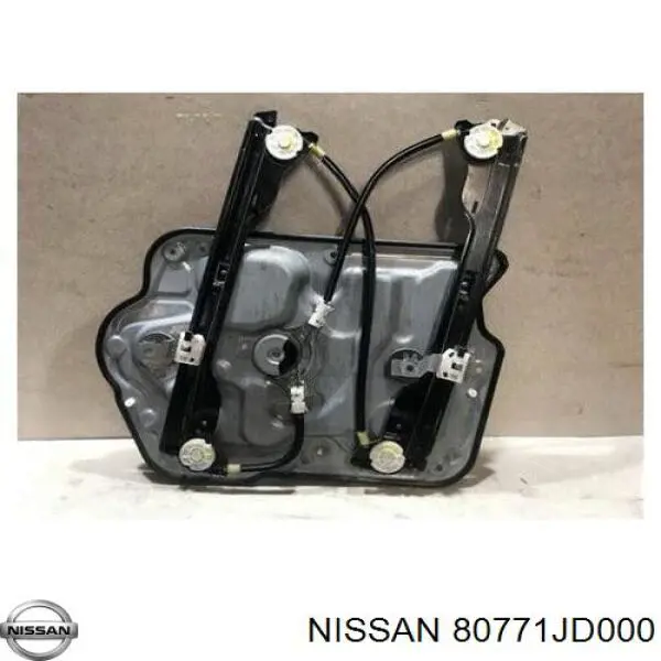 Compre 80771JD000 Nissan/Infiniti Mecanismo de acionamento de vidro da porta dianteira esquerda