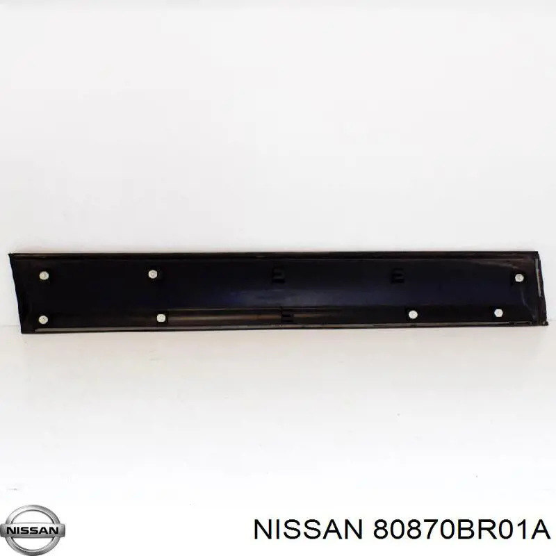 80870BR01A Nissan/Infiniti Moldura da porta traseira direita