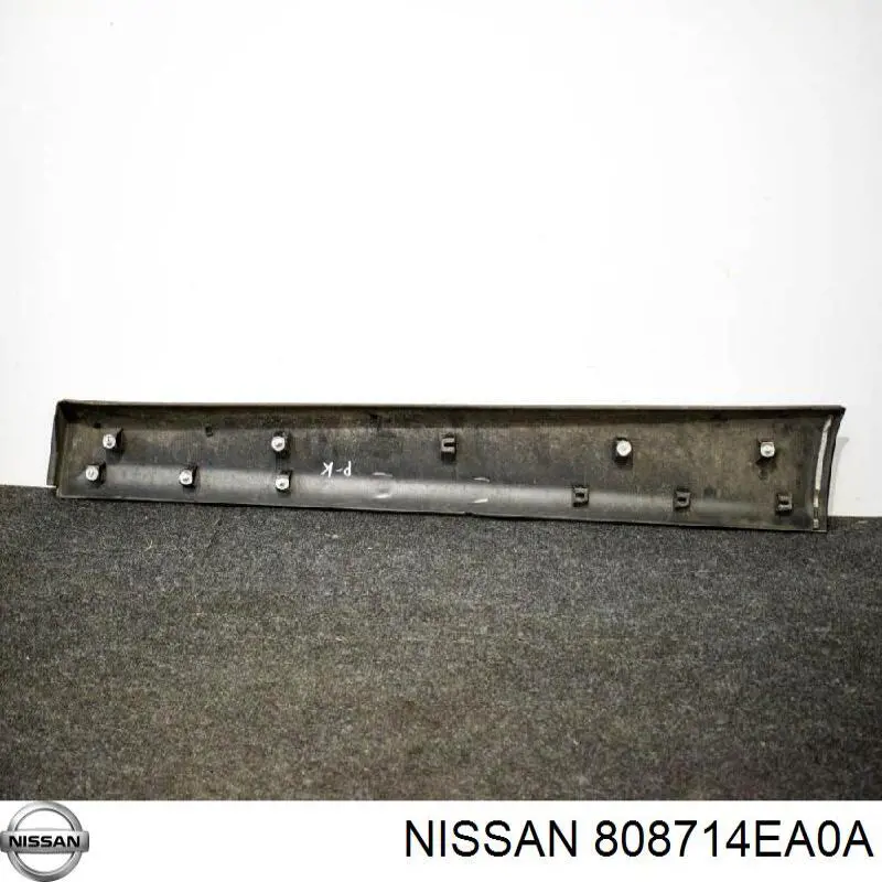 Compre 808714EA0A Nissan/Infiniti Moldura da porta dianteira esquerda