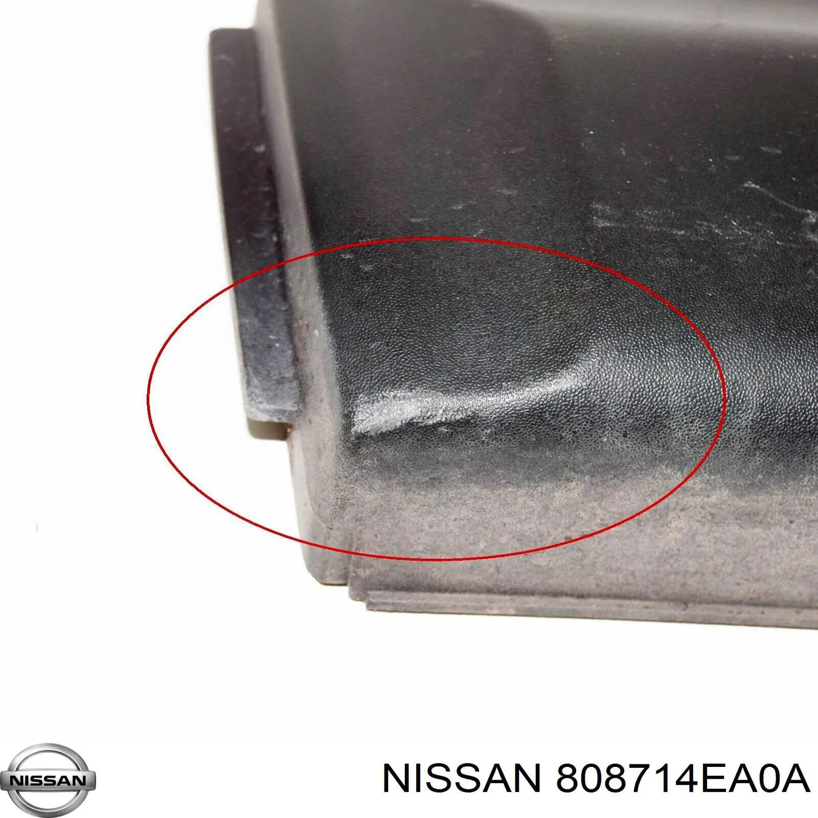 Compre 808714EA0A Nissan/Infiniti Moldura da porta dianteira esquerda