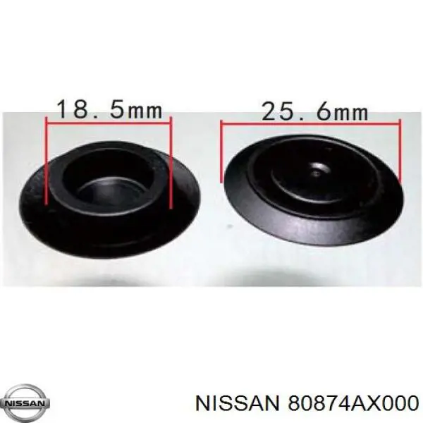 Compre 80874AX000 Nissan/Infiniti 