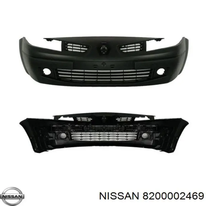 8200002469 Nissan/Infiniti Luzes de nevoeiro esquerdas