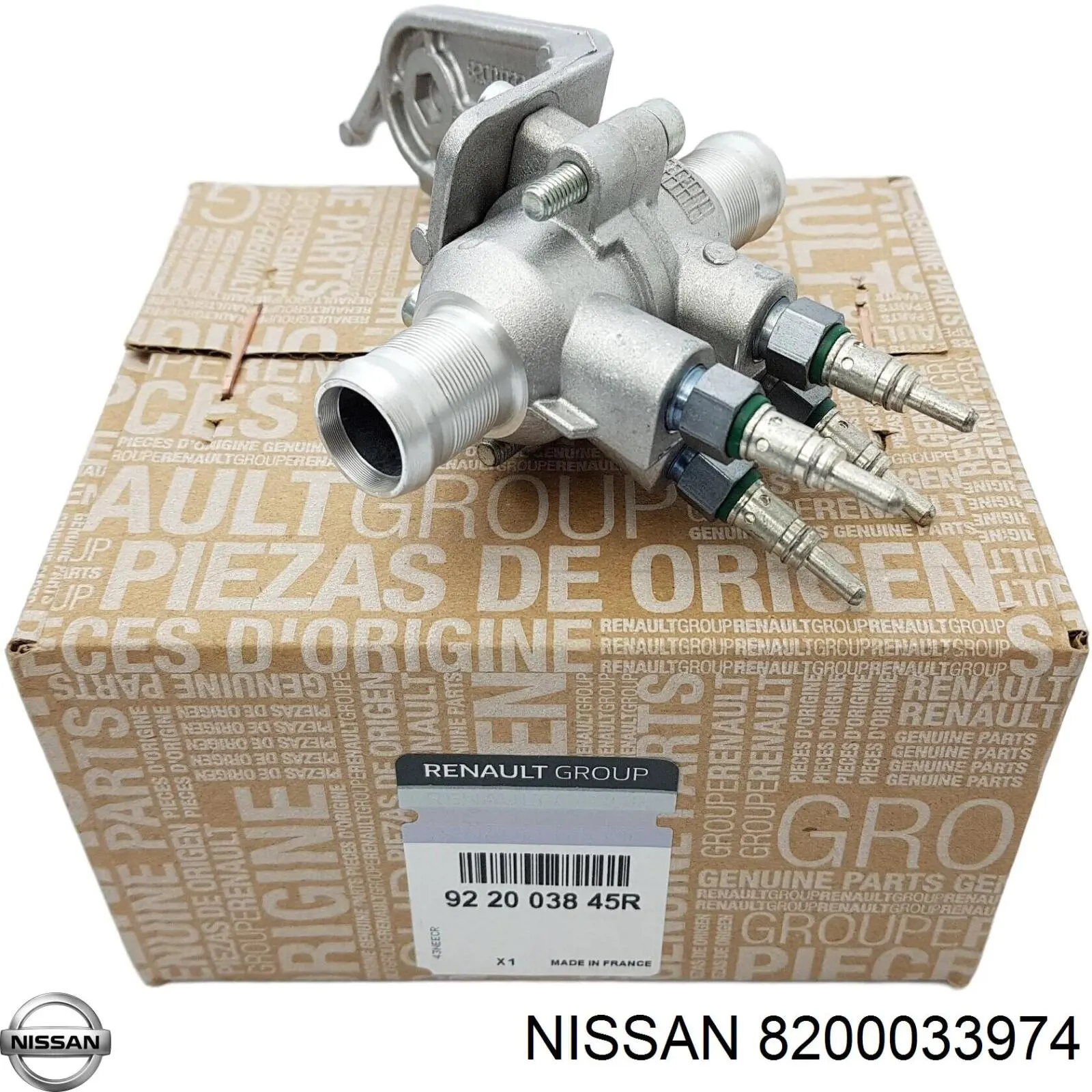 Aquecedor elétrico do fluido de esfriamento 8200033974 Nissan/Infiniti