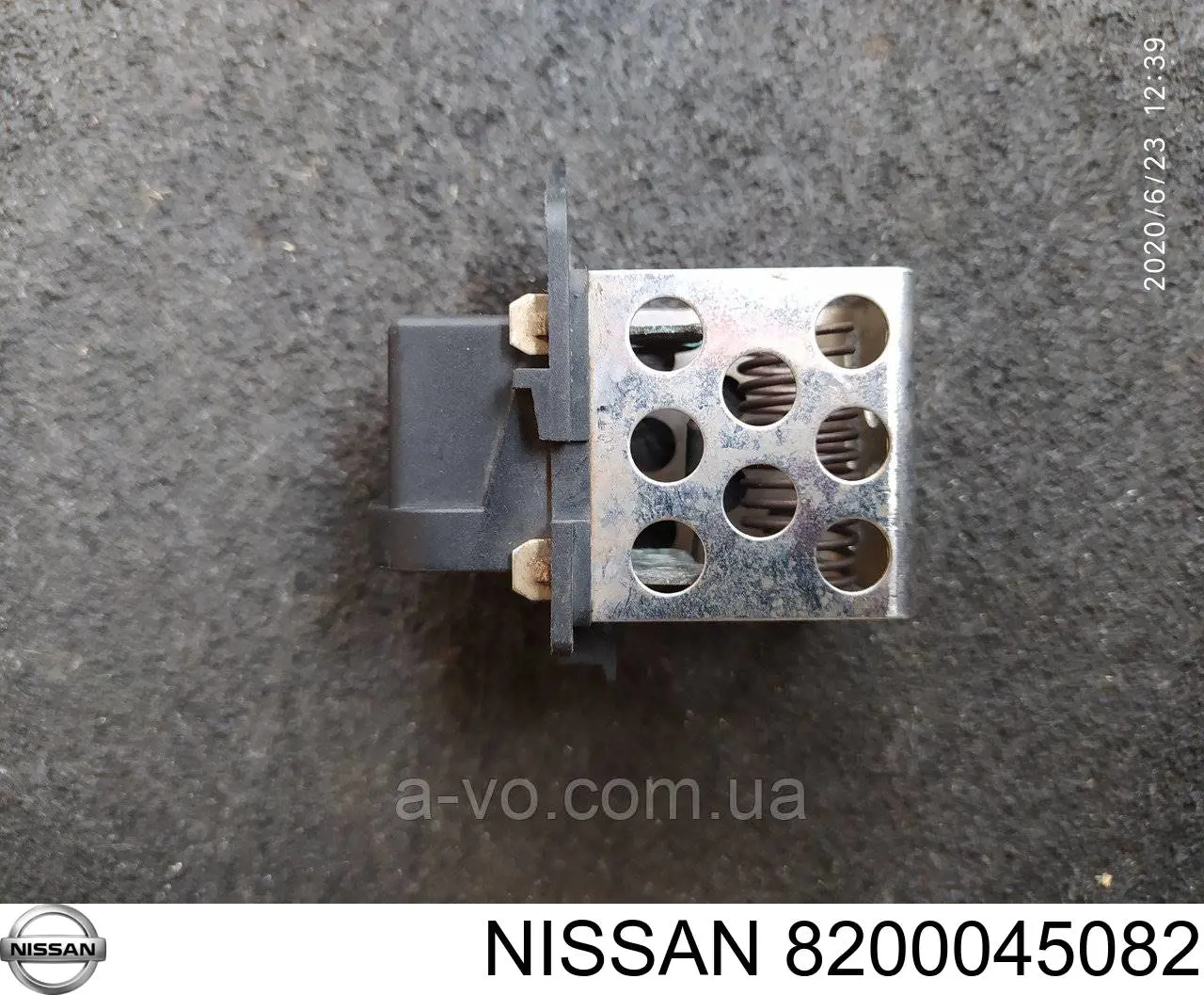 8200045082 Nissan/Infiniti Regulador de revoluções de ventilador de esfriamento (unidade de controlo)