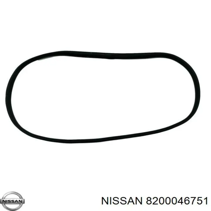Vedação da porta lateral (deslizante) 8200046751 Nissan/Infiniti