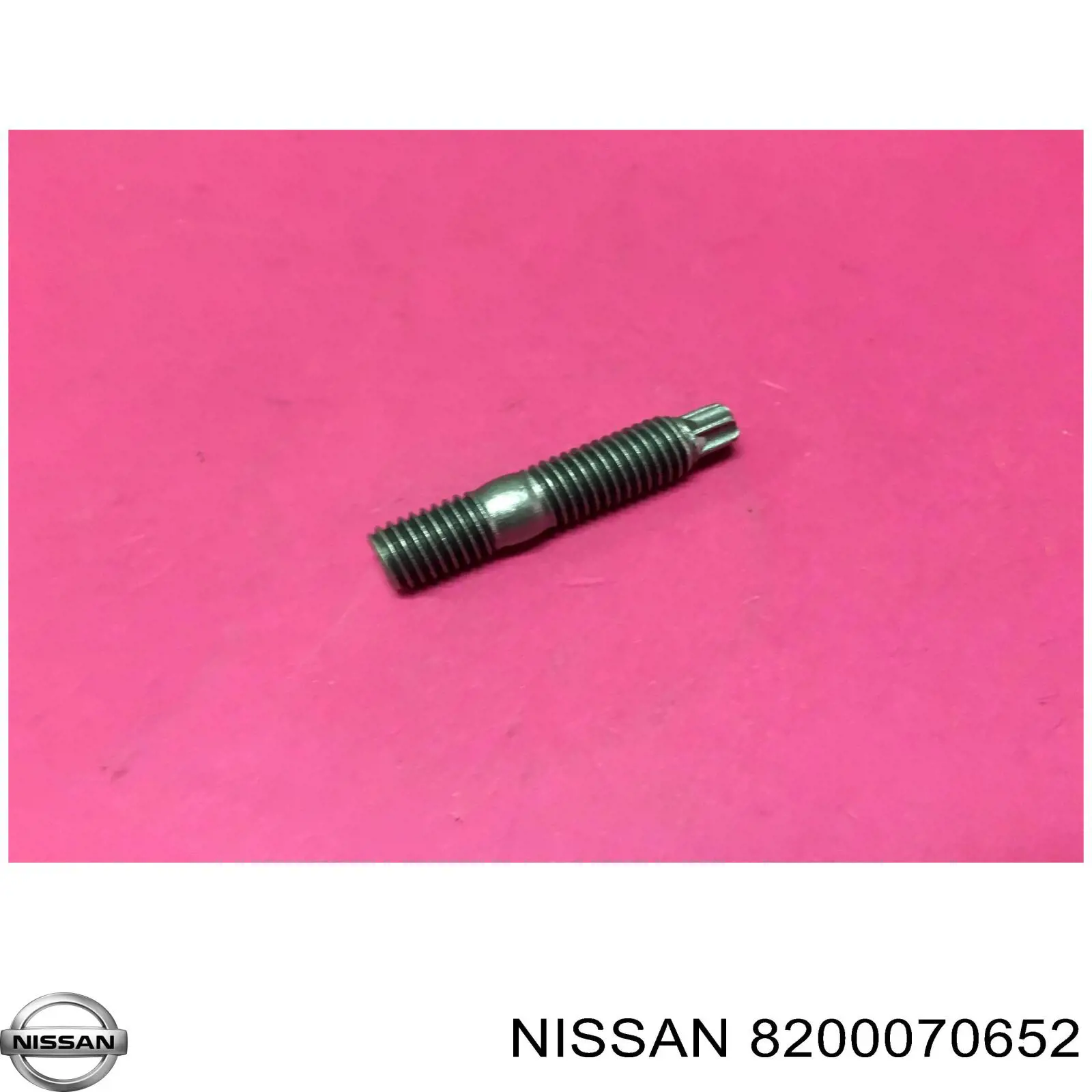 Compre 8200070652 Nissan/Infiniti Parafuso (prego) de tubo coletor de escape