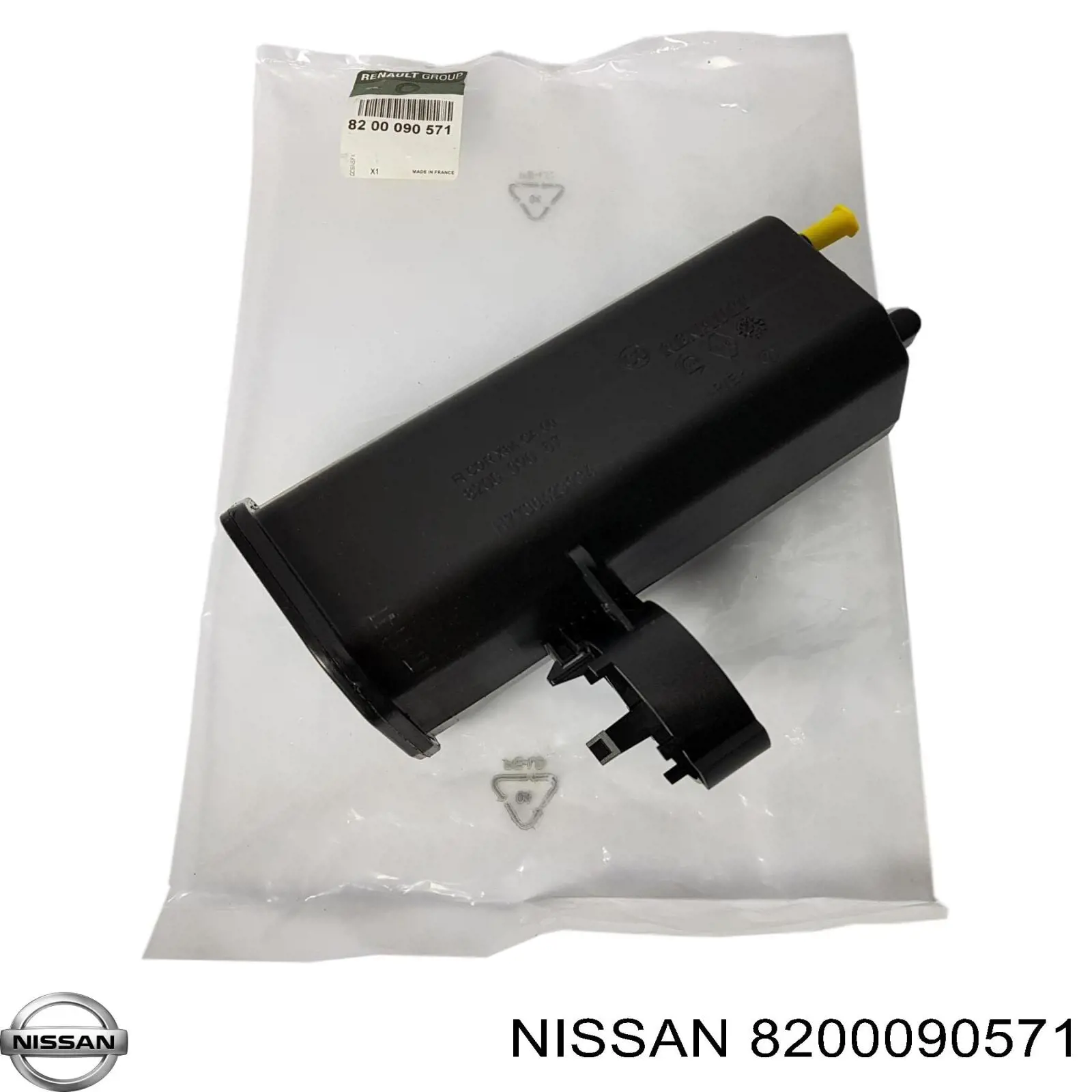 Adsorvedor dos vapores de combustível para Renault Scenic II JM0, JM1