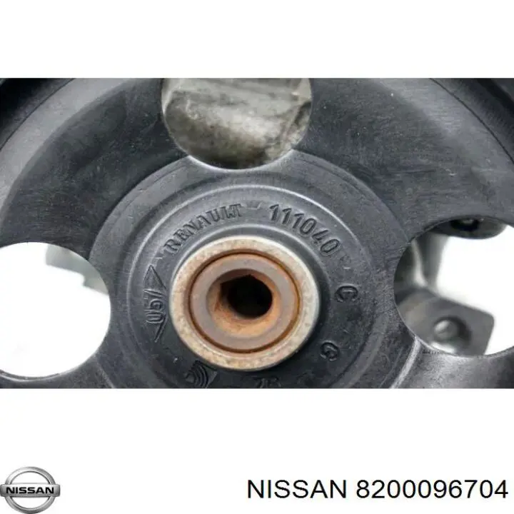 Bomba da Direção hidrâulica assistida 8200096704 Nissan/Infiniti