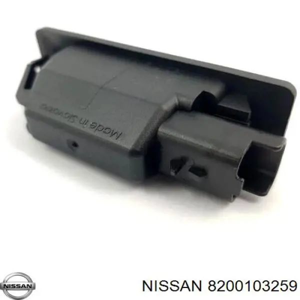 Compre 8200103259 Nissan/Infiniti Lanterna da luz de fundo de matrícula traseira
