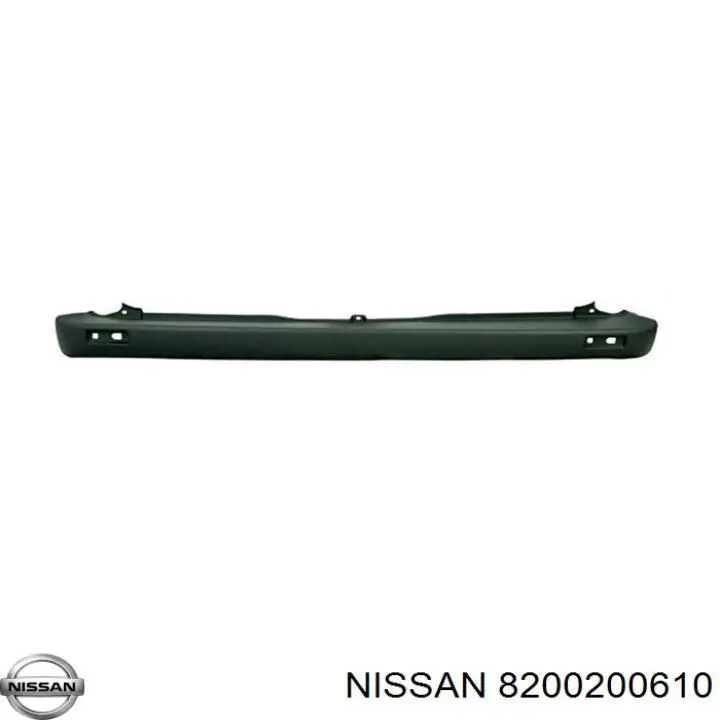 Compre 8502000Q0A Renault (RVI) Pára-choque traseiro, parte central