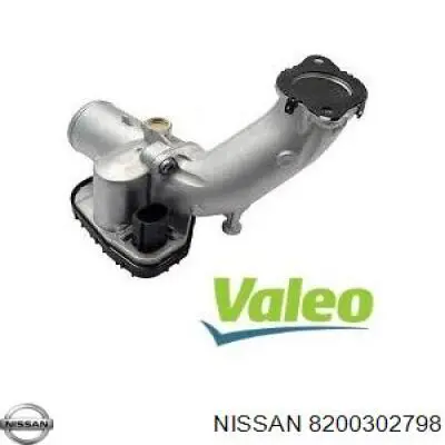 Válvula de borboleta montada 8200302798 Nissan/Infiniti