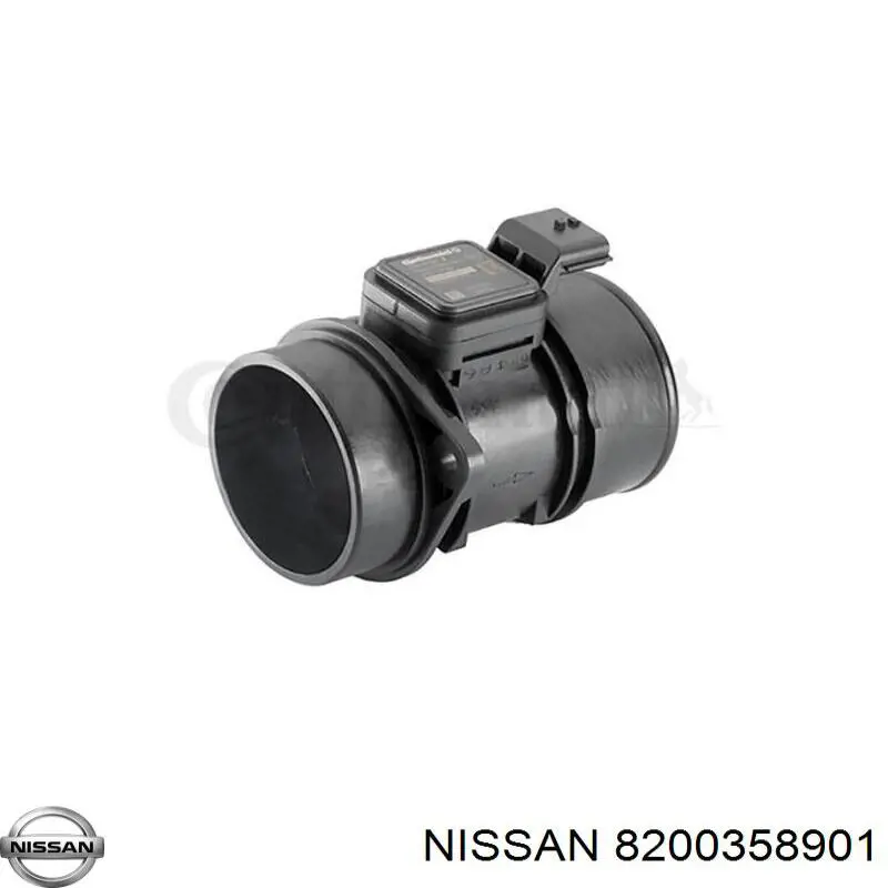 Compre 8200358901 Nissan/Infiniti Sensor de fluxo (consumo) de ar, medidor de consumo M.A.F. - (Mass Airflow)