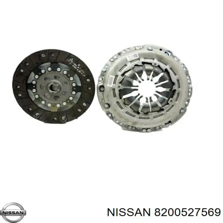 Cesta de embraiagem 8200527569 Nissan/Infiniti
