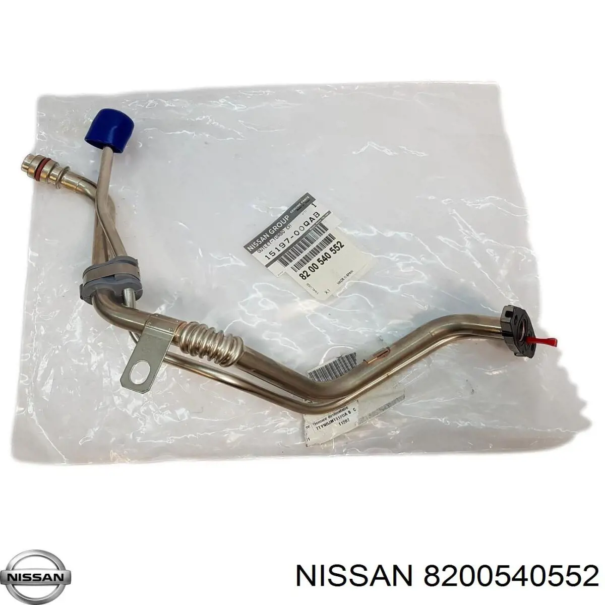 Compre 8200540552 Nissan/Infiniti Tubo (mangueira) de fornecimento de óleo de turbina