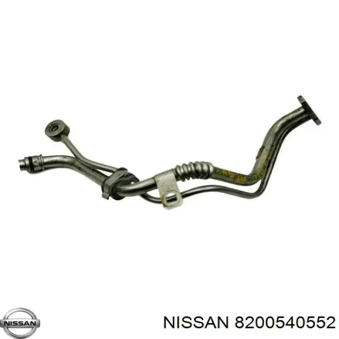 Tubo (mangueira) de fornecimento de óleo de turbina 8200540552 Nissan/Infiniti