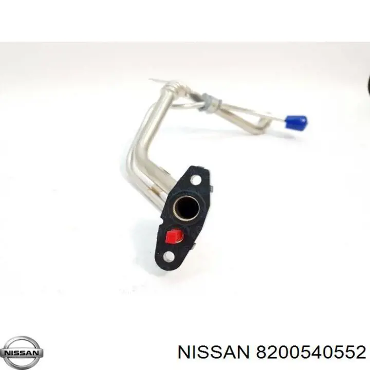 Tubo (mangueira) de fornecimento de óleo de turbina Nissan/Infiniti 8200540552