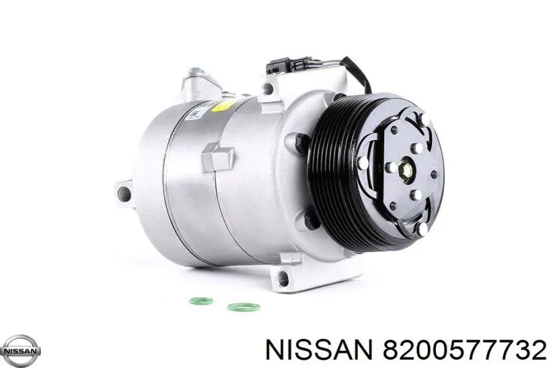 Compressor de aparelho de ar condicionado 8200577732 Nissan/Infiniti