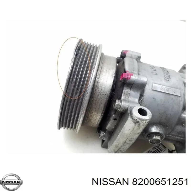Compressor de aparelho de ar condicionado Nissan/Infiniti 8200651251 preço, a partir de 95,34 USD