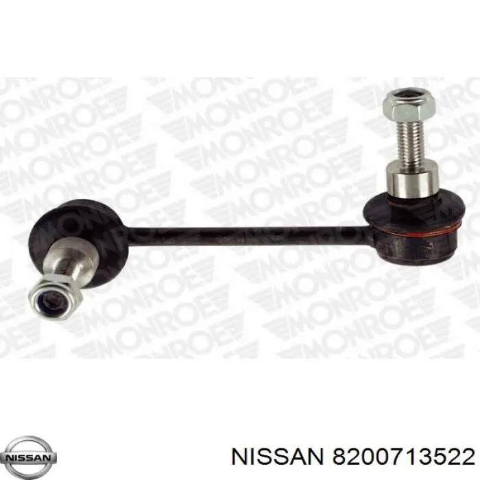 Montante esquerdo de estabilizador dianteiro 8200713522 Nissan/Infiniti