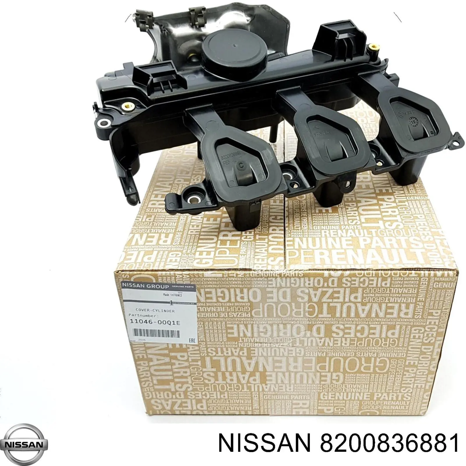 8200836881 Nissan/Infiniti Separador de óleo (separador) do sistema de ventilação de cárter
