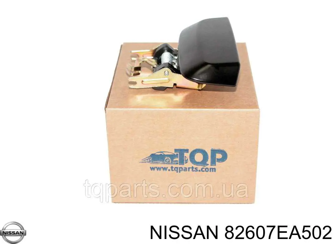 82607EB330 Nissan/Infiniti Maçaneta externa esquerda da porta traseira