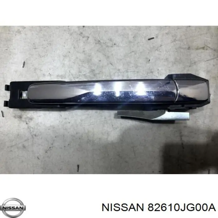 82610JG00A Nissan/Infiniti Suporte de maçaneta externa da porta traseira direita