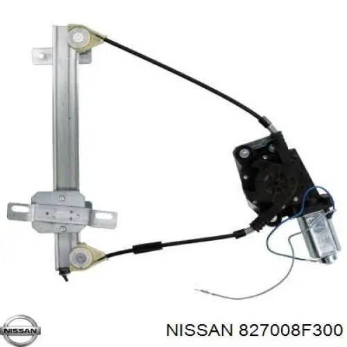 827008F300 Nissan/Infiniti Mecanismo de acionamento de vidro da porta traseira direita