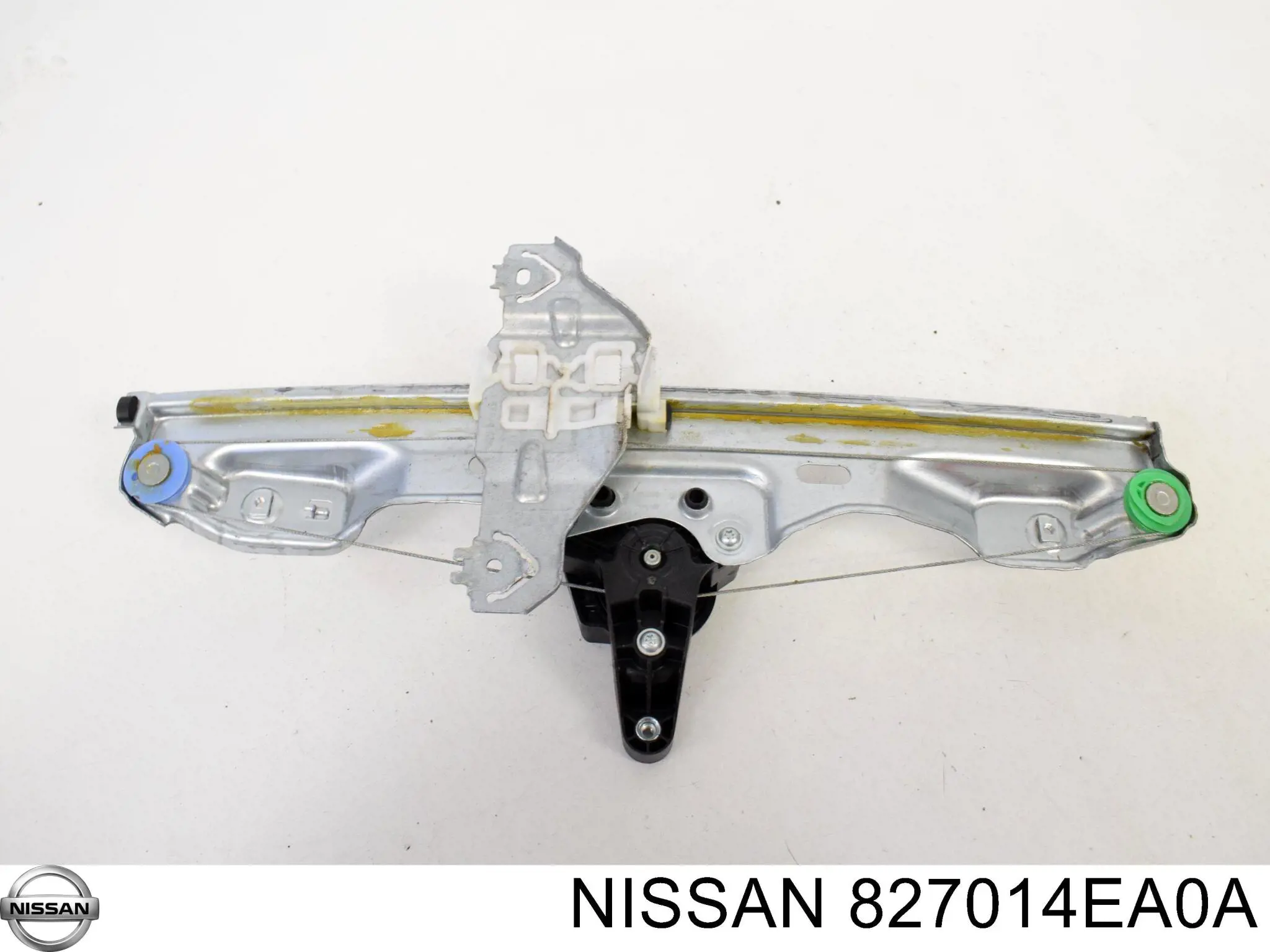 82701EY11A Nissan/Infiniti Mecanismo de acionamento de vidro da porta traseira esquerda
