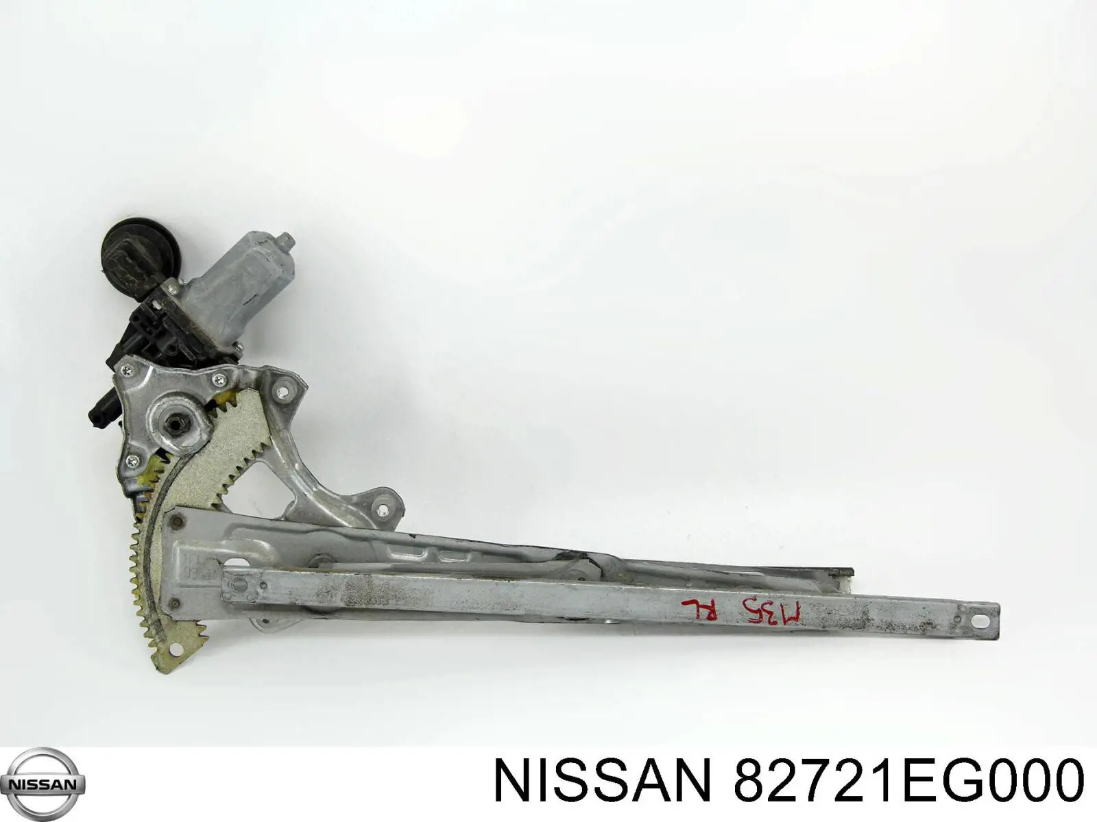 Mecanismo de acionamento de vidro da porta traseira esquerda Nissan/Infiniti 82721EG000 preço, a partir de 255,69 USD