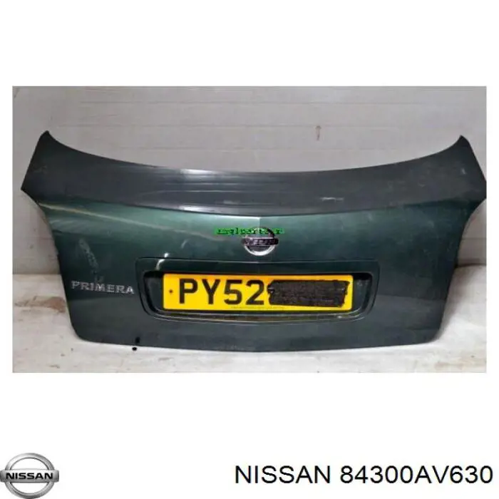 84300AV630 Nissan/Infiniti Tampa de porta-malas
